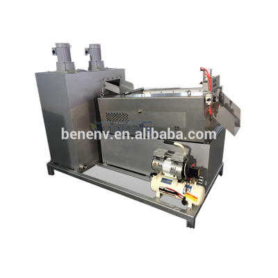 sludge dewatering poultry animal waste cleaning cow dung sludge dewatering machine