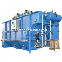 High efficiency dissolved air flotation machine for wastewater treatment