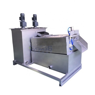 High efficient food waste treatment sludge dewatering equipment